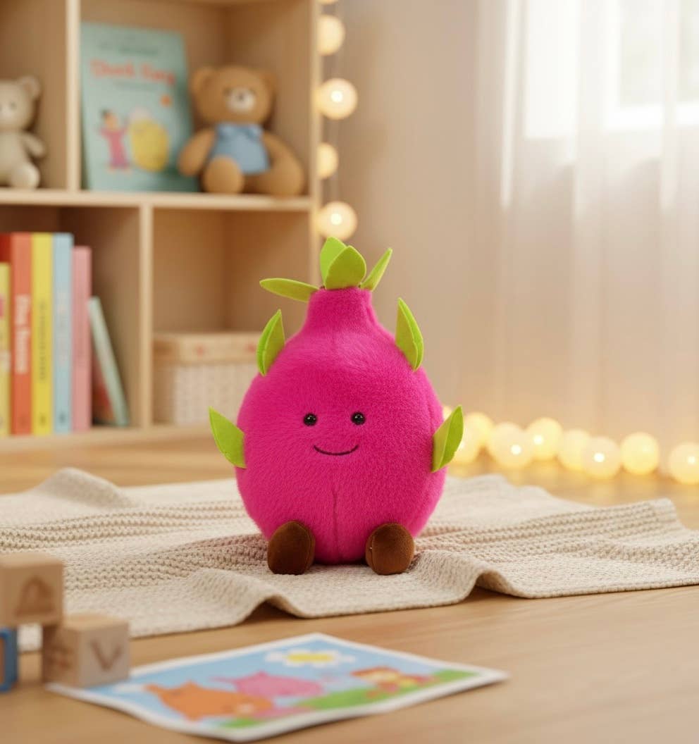 Cuddly Dragon Fruit Plush