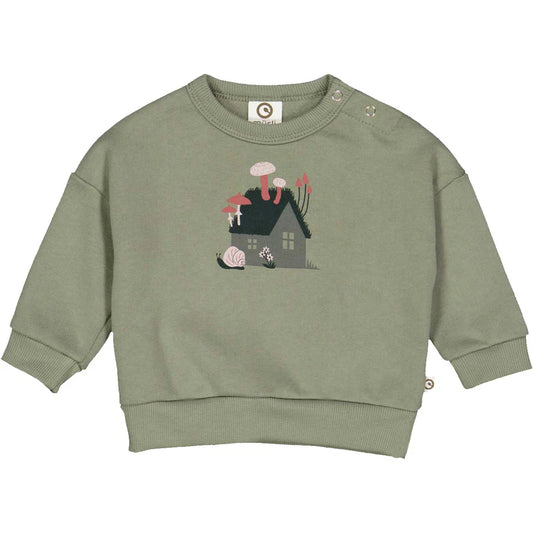 Poetry Green Botany Sweatshirt