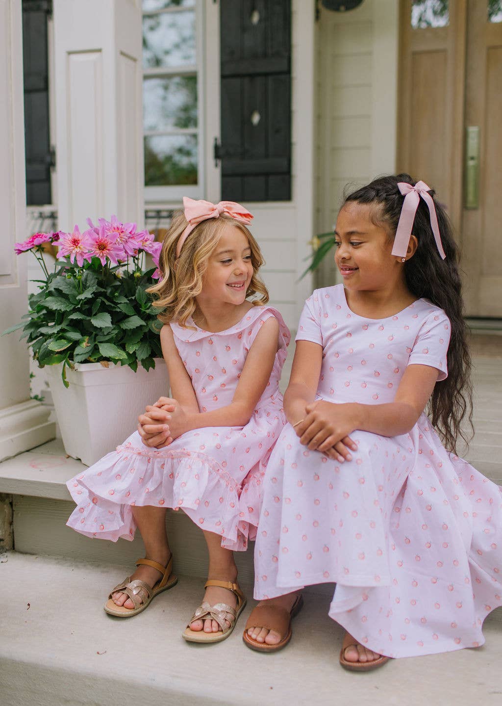 Peach of My Heart Twirl Dress