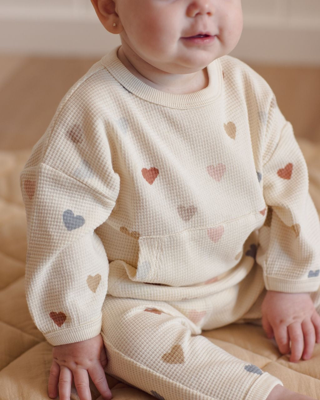 Confetti Hearts Waffle Set