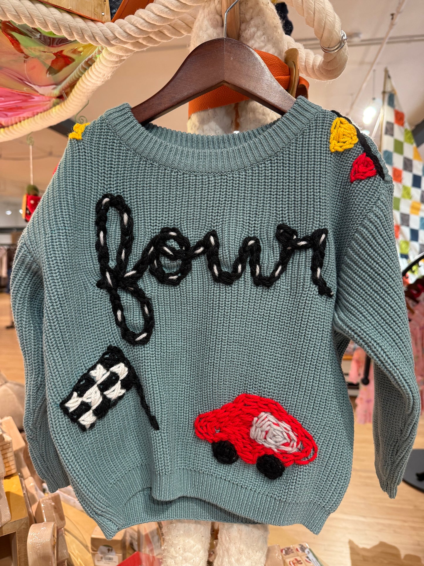 Car themed Birthday Sweaters