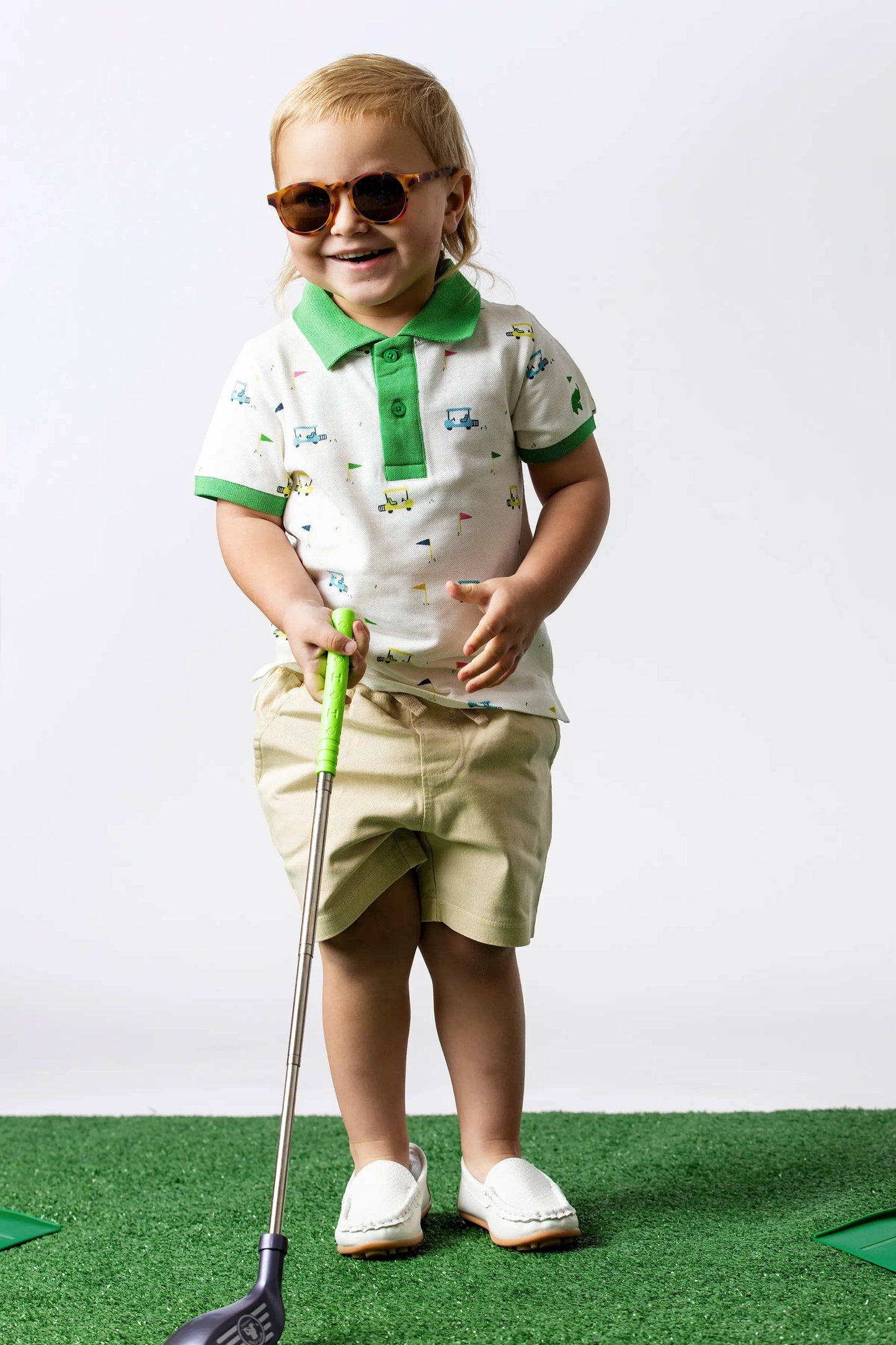 Little Caddies Organic Golf Polo
