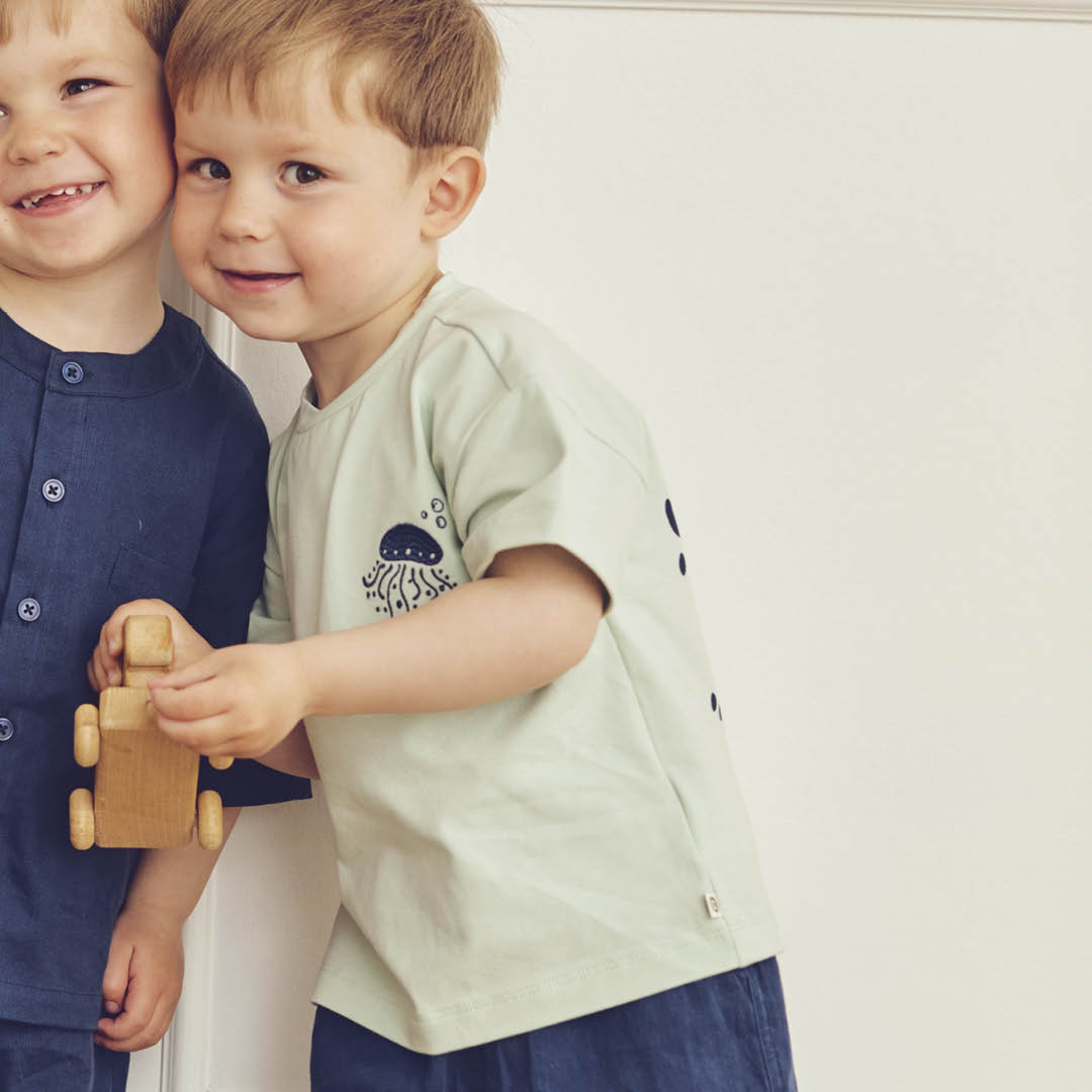 Sea Emerald Printed Tee