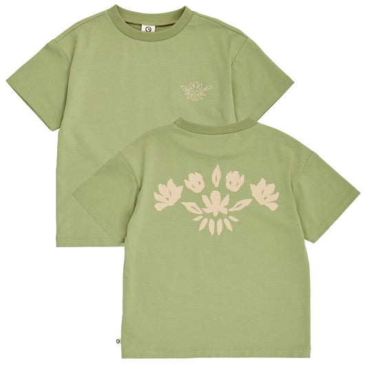 Nature's Embroidered Spring Tee