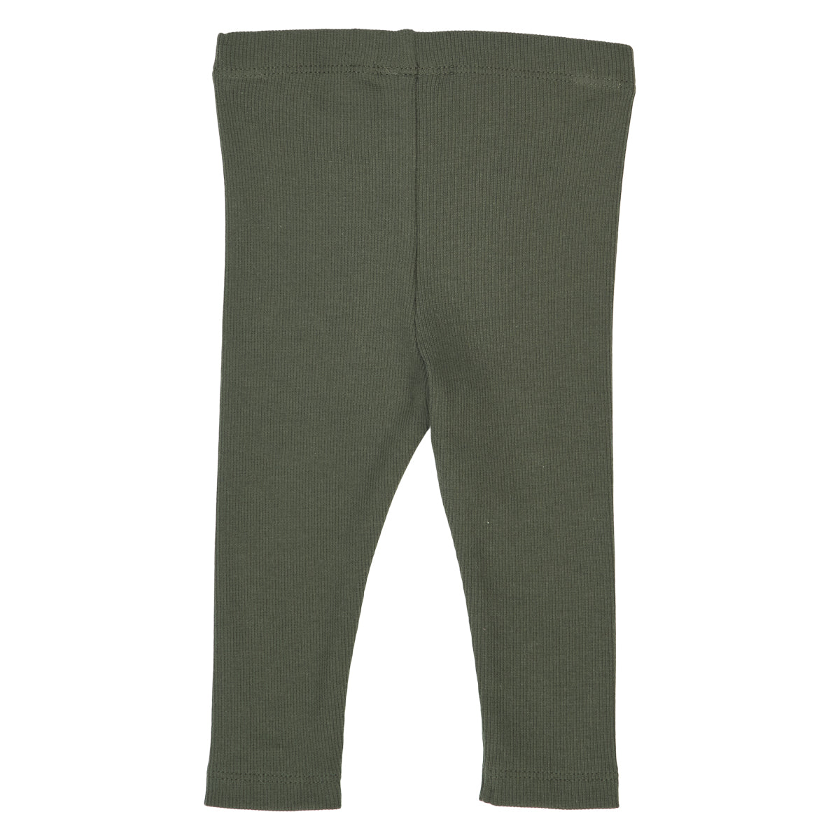 Cozy Me Ribbed Green Leggings