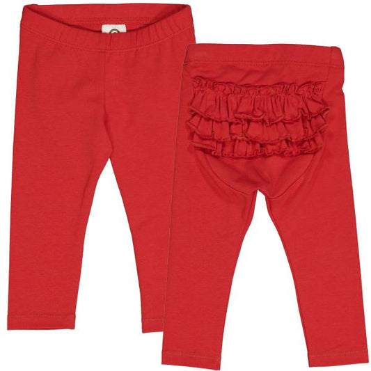 Cozy Me Frill Apple Red Pants