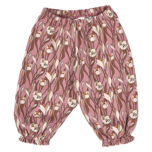 Autumn Floral Print Pants