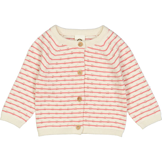 Knit Pointelle Cardigan