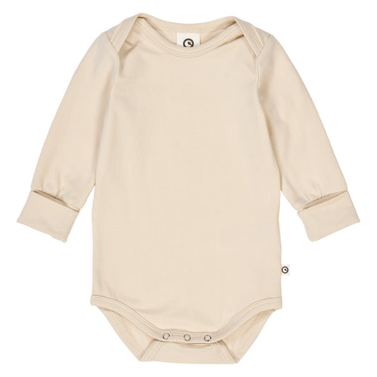 Baby Cozy Me Onesie in Oak