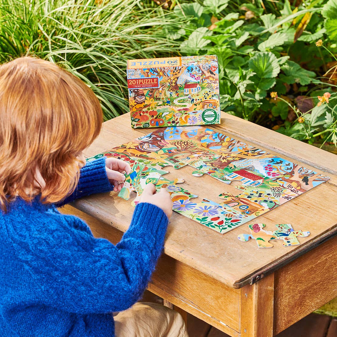 Fairy Cottage 20 Pc Puzzle