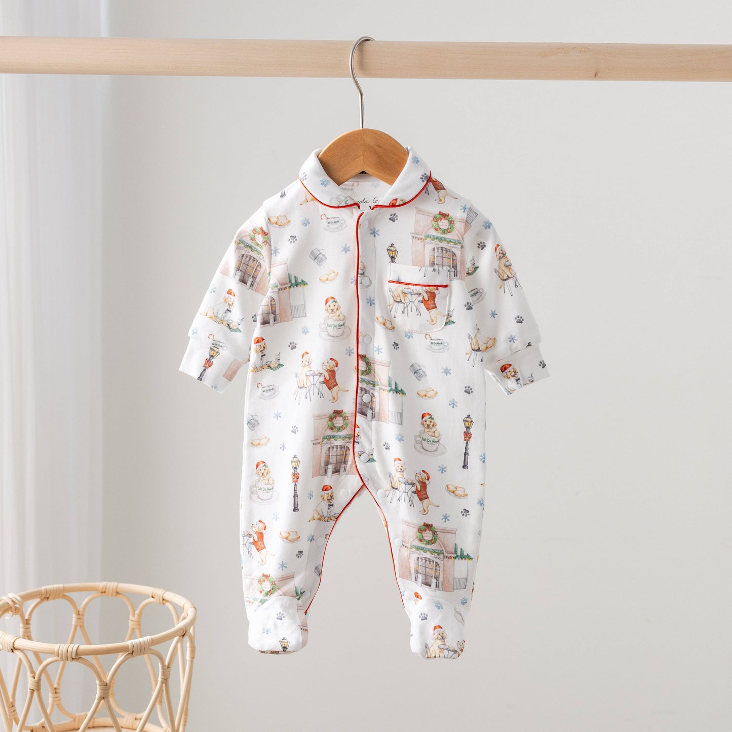 Beignet Holiday Cotton Pajama