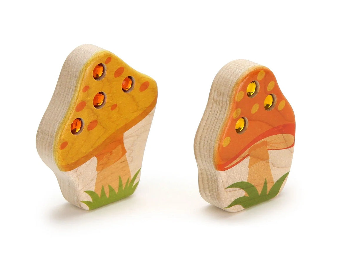 LIMITED!  Autumn Toadstool Gem Blocks