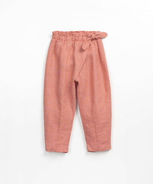 Salmon Linen Trousers