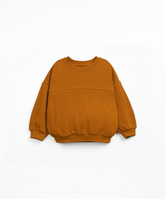 Burnt Orange Jersey Sweater