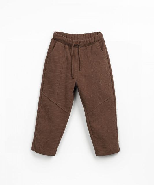 Brown Rib Pants (3Y-6Y)