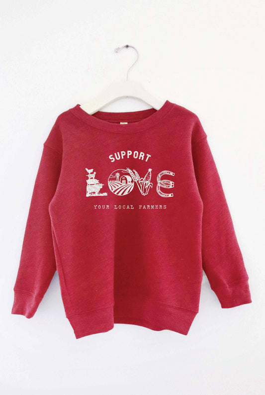 Support Your Local Farmer Sweatshirt