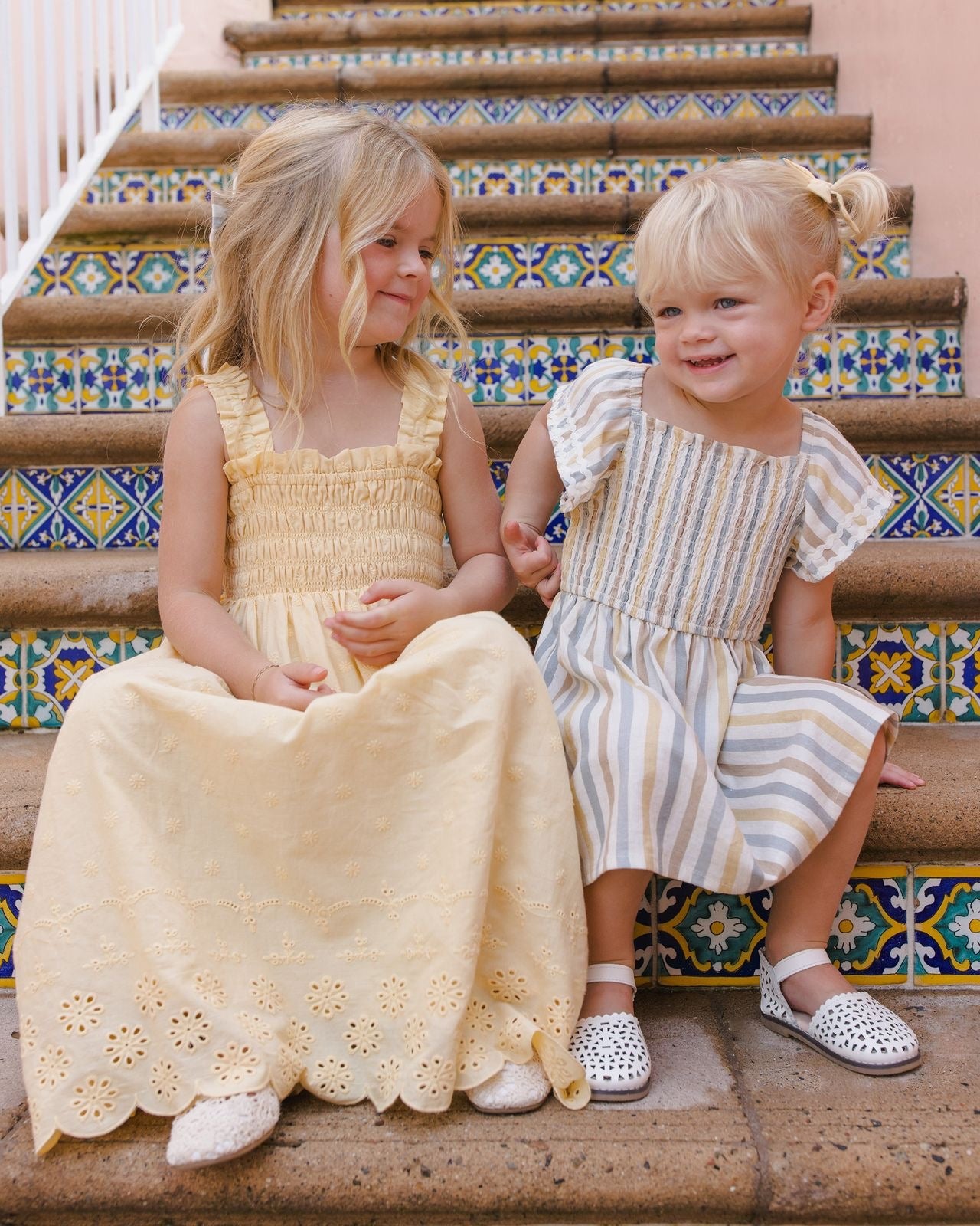 Valencia Stripe Lindsay Dress