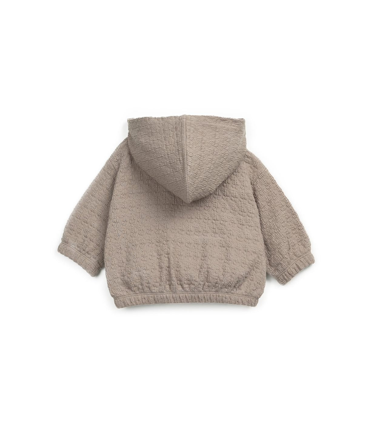 Stone Jersey Jacquard Sweater