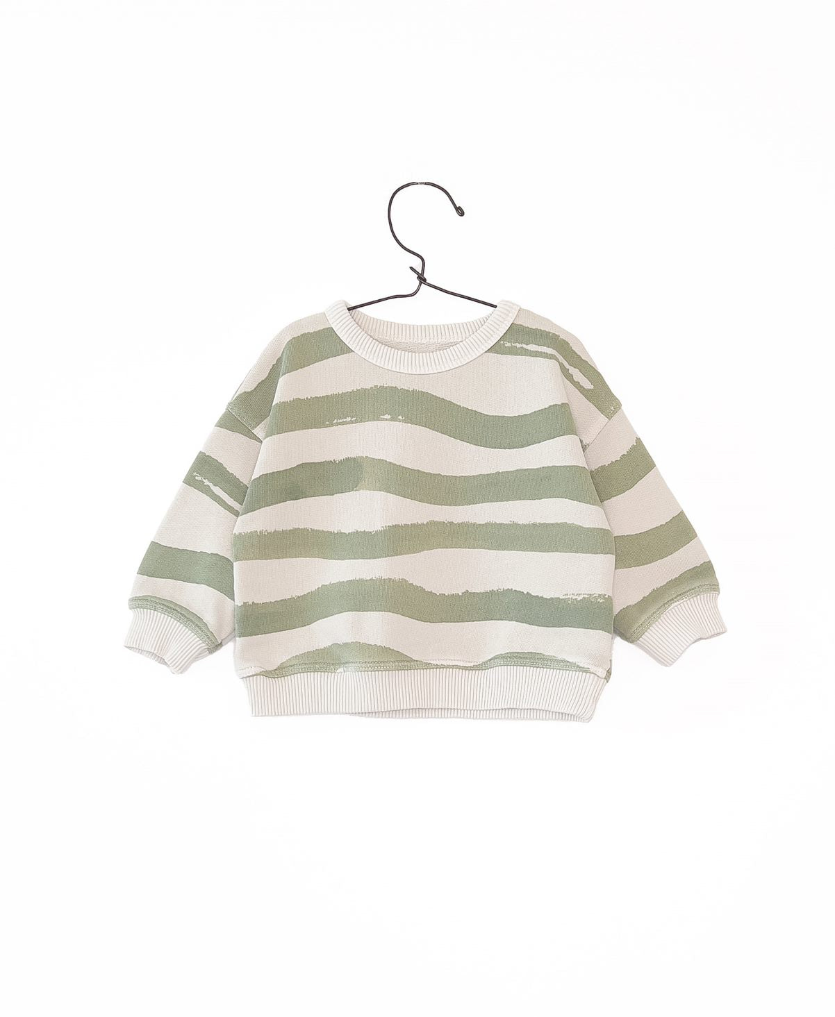 Striped Fleece Sweater