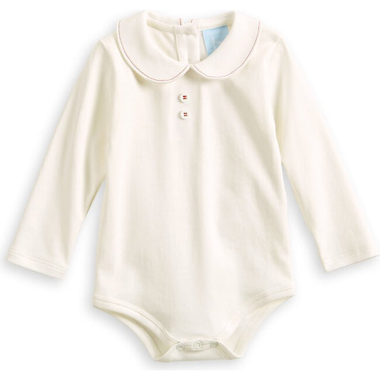Peter Pan Ivory Pima Onesie