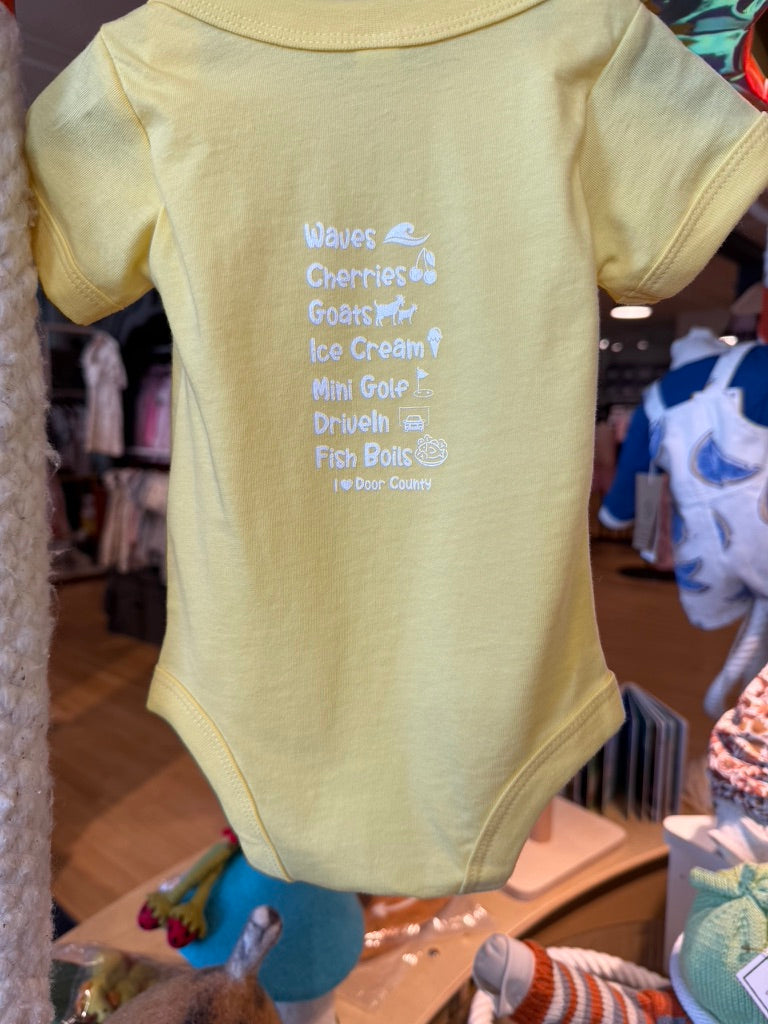 I Love Door County Onesie