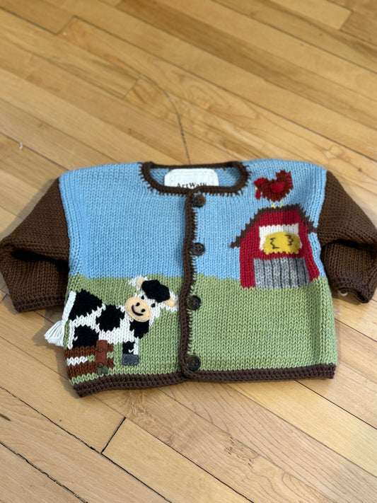 Farmyard Knit Sweater