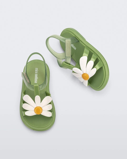 Green Hip Bloomy Sandal