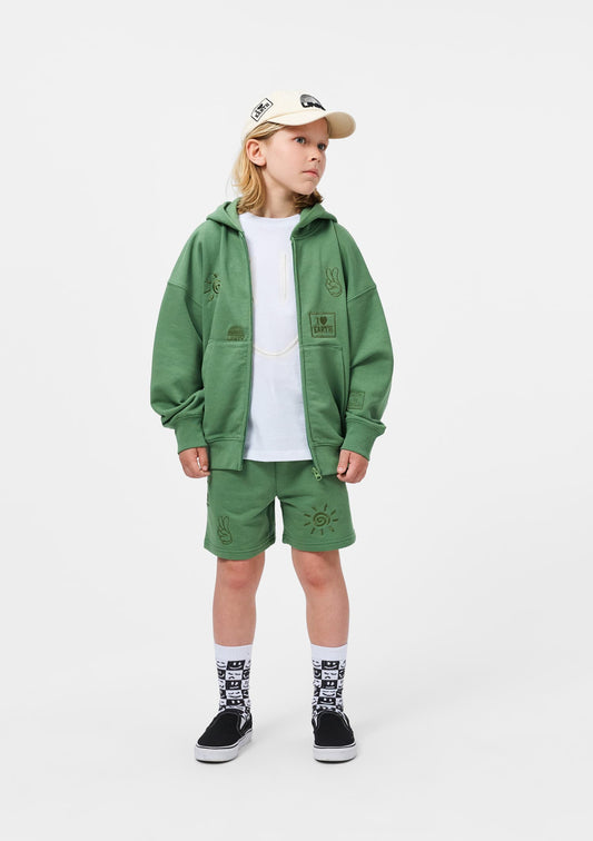 Amil Groovy Green Shorts