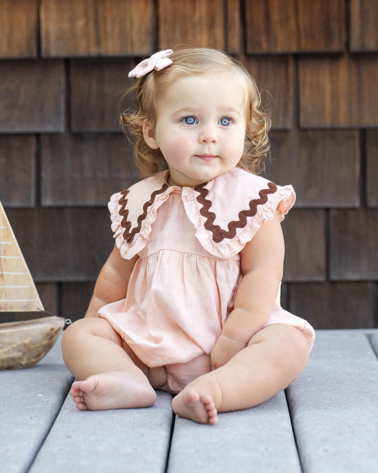 Blush Cove Romper