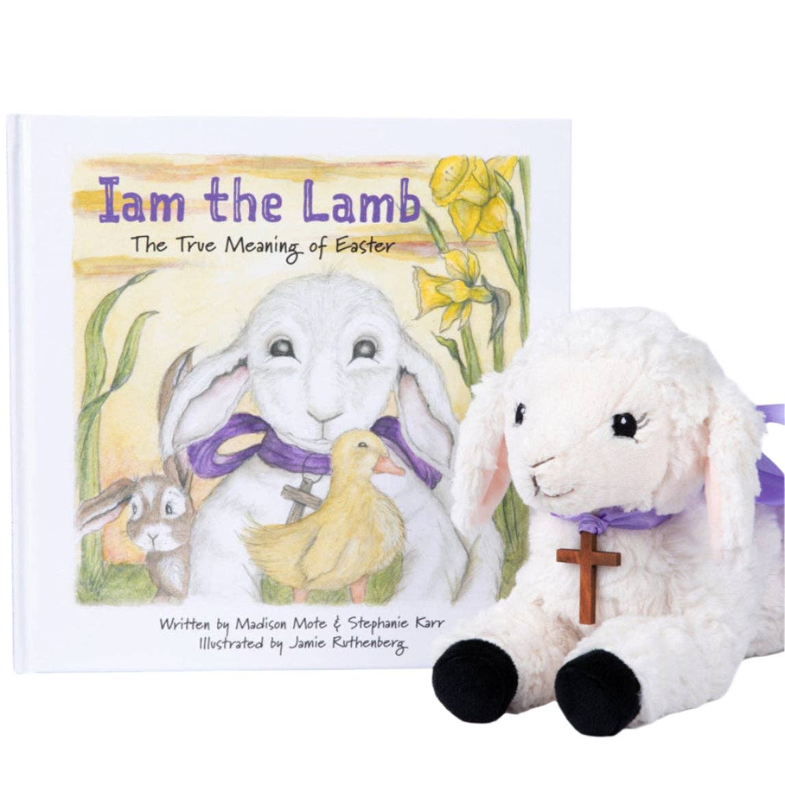 Iam The Lamb® Easter Book & Plush Gift Set