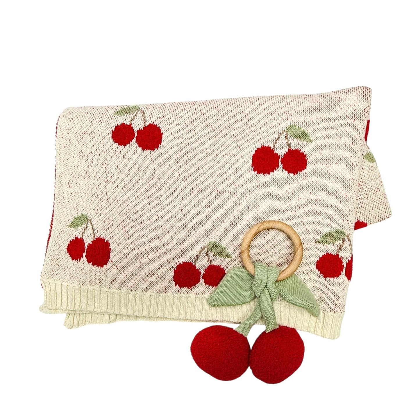 Cherry Orchard Blanket + Ring Gift Set