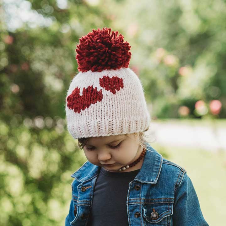 Sweetheart Knit Beanie Hat