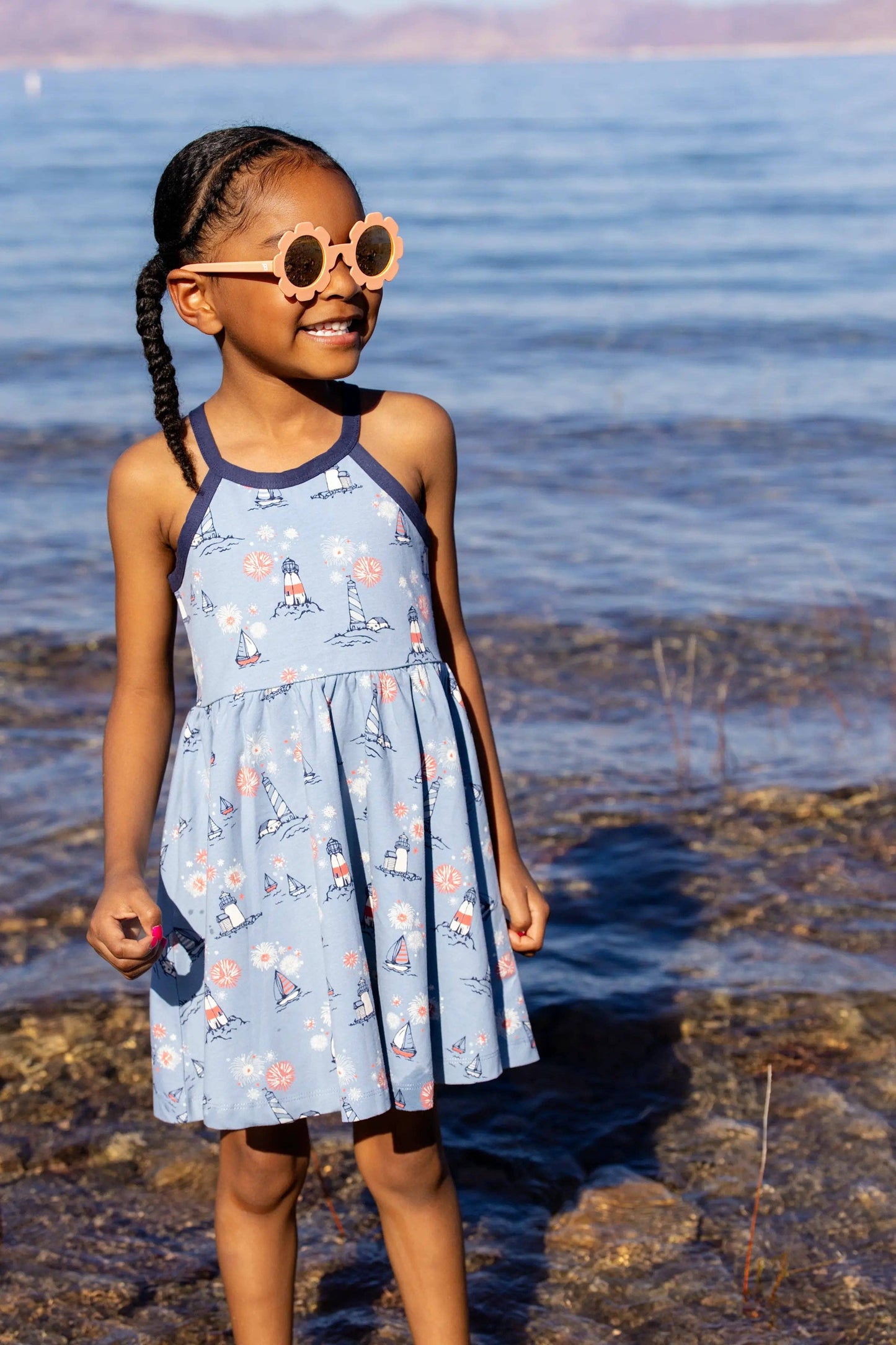 Seaside Sparklers Wave Dress