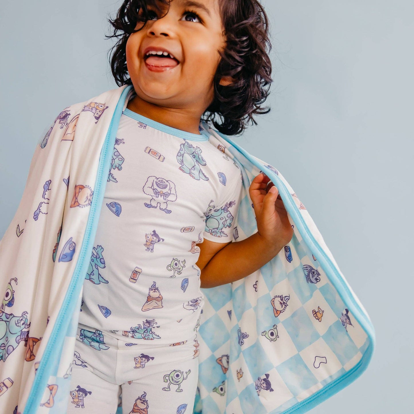 Monsters, Inc. Medley 3-Layer Quilt