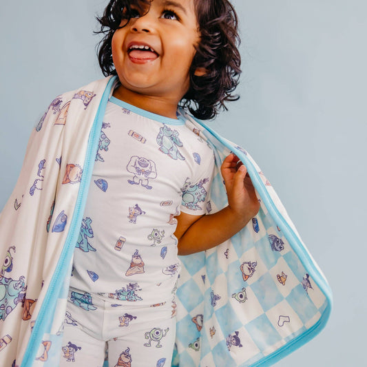 Monsters, Inc. Medley 3-Layer Quilt
