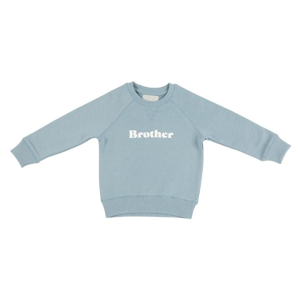 Sky Blue  “BROTHER” Sweatshirt