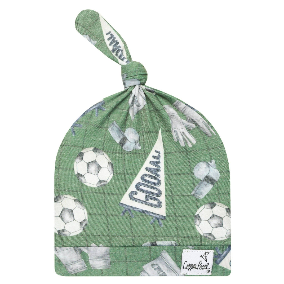Kick Off Top Knot Hat