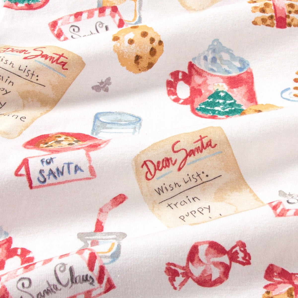 Cookies For Santa Organic Cotton Footie