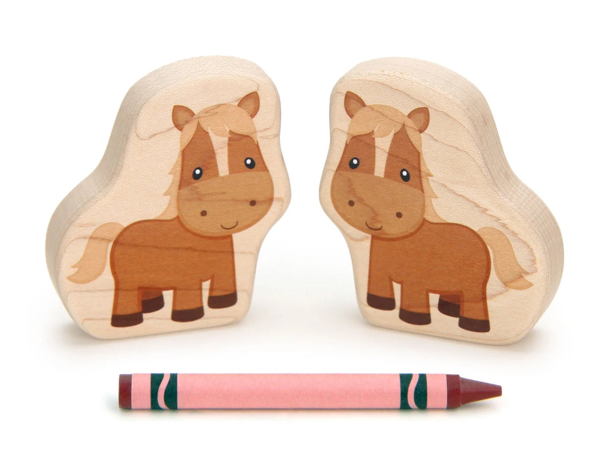 Brown Horse - Double-Sided