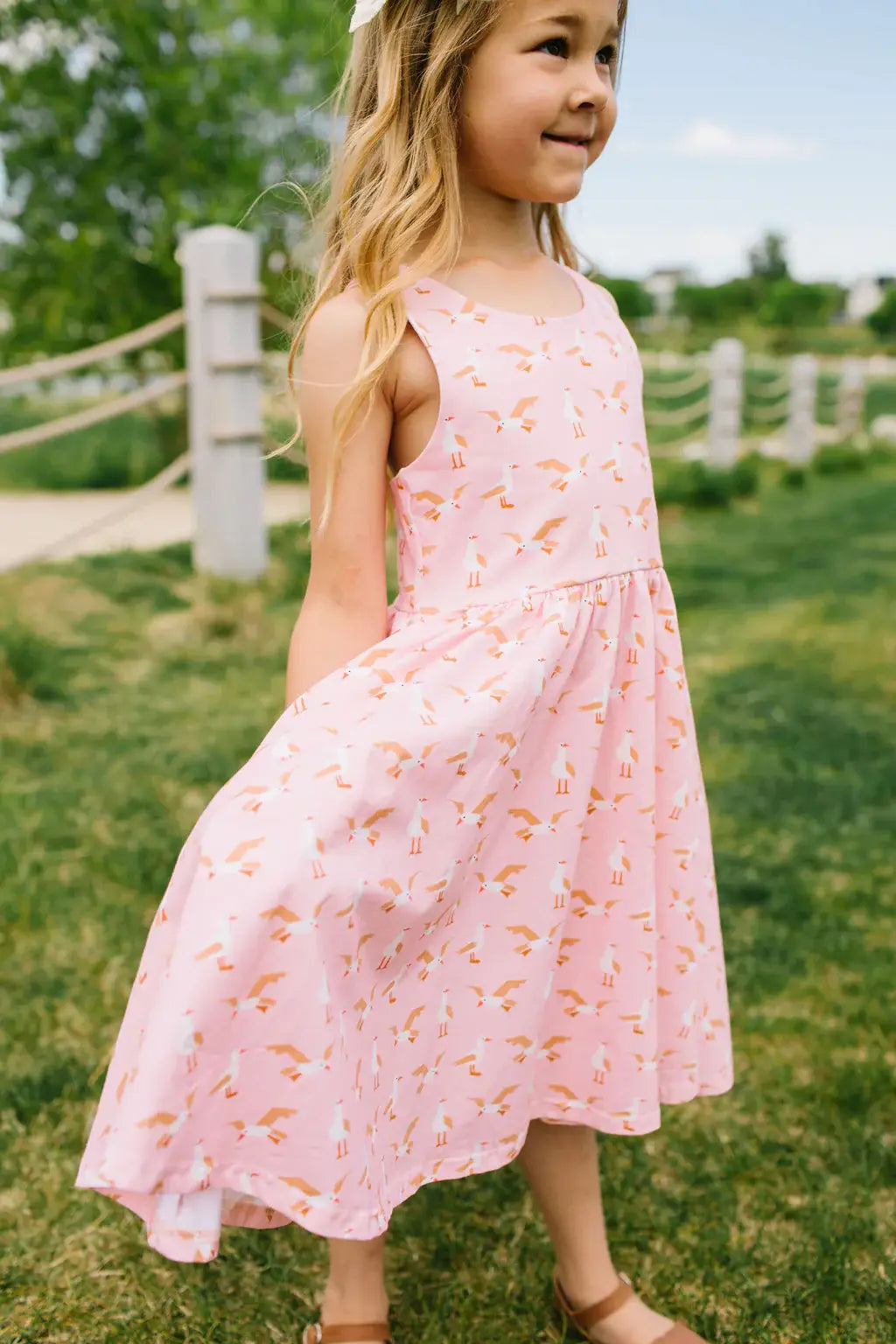 Charlotte Seagull Dress
