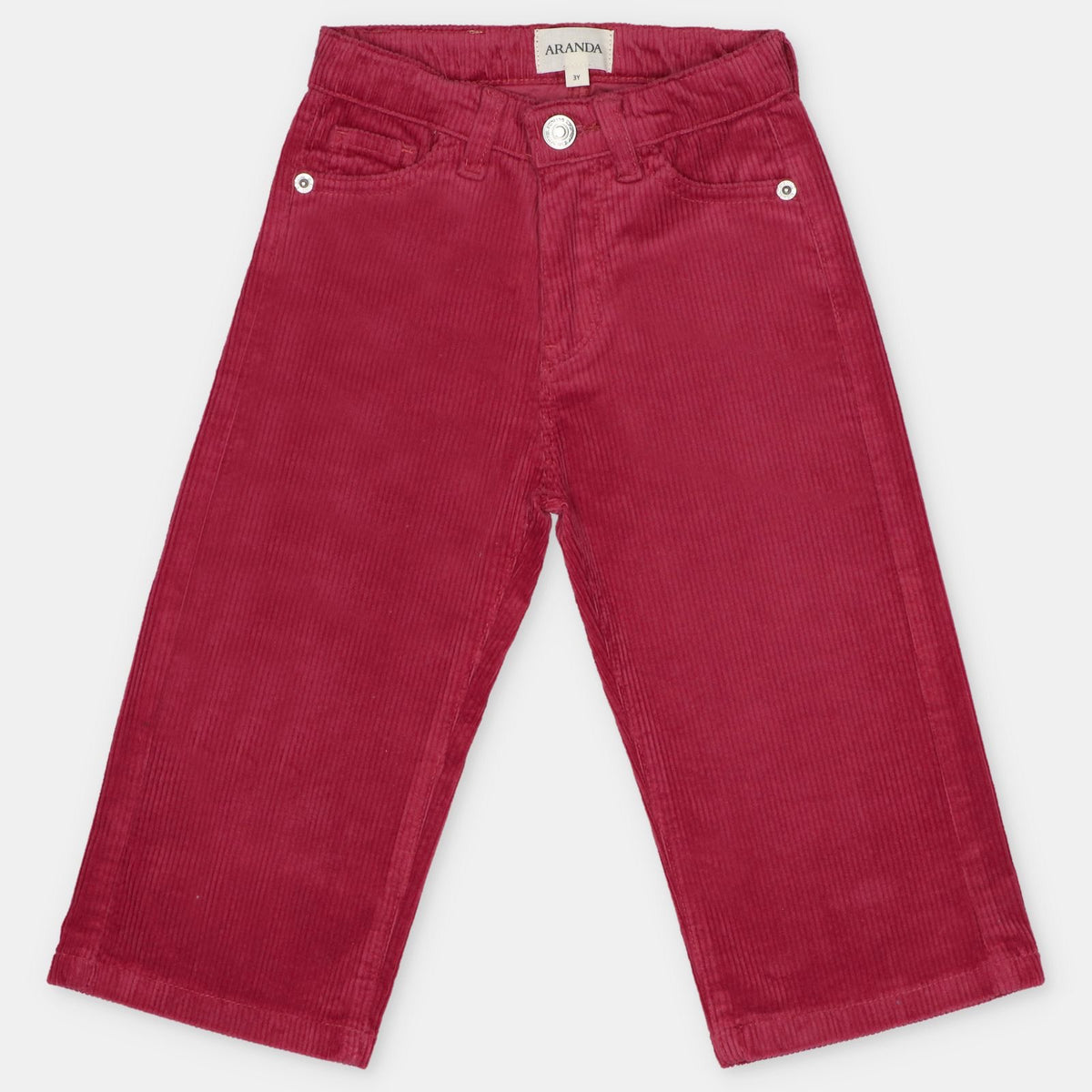 Burgundy Cord Pants