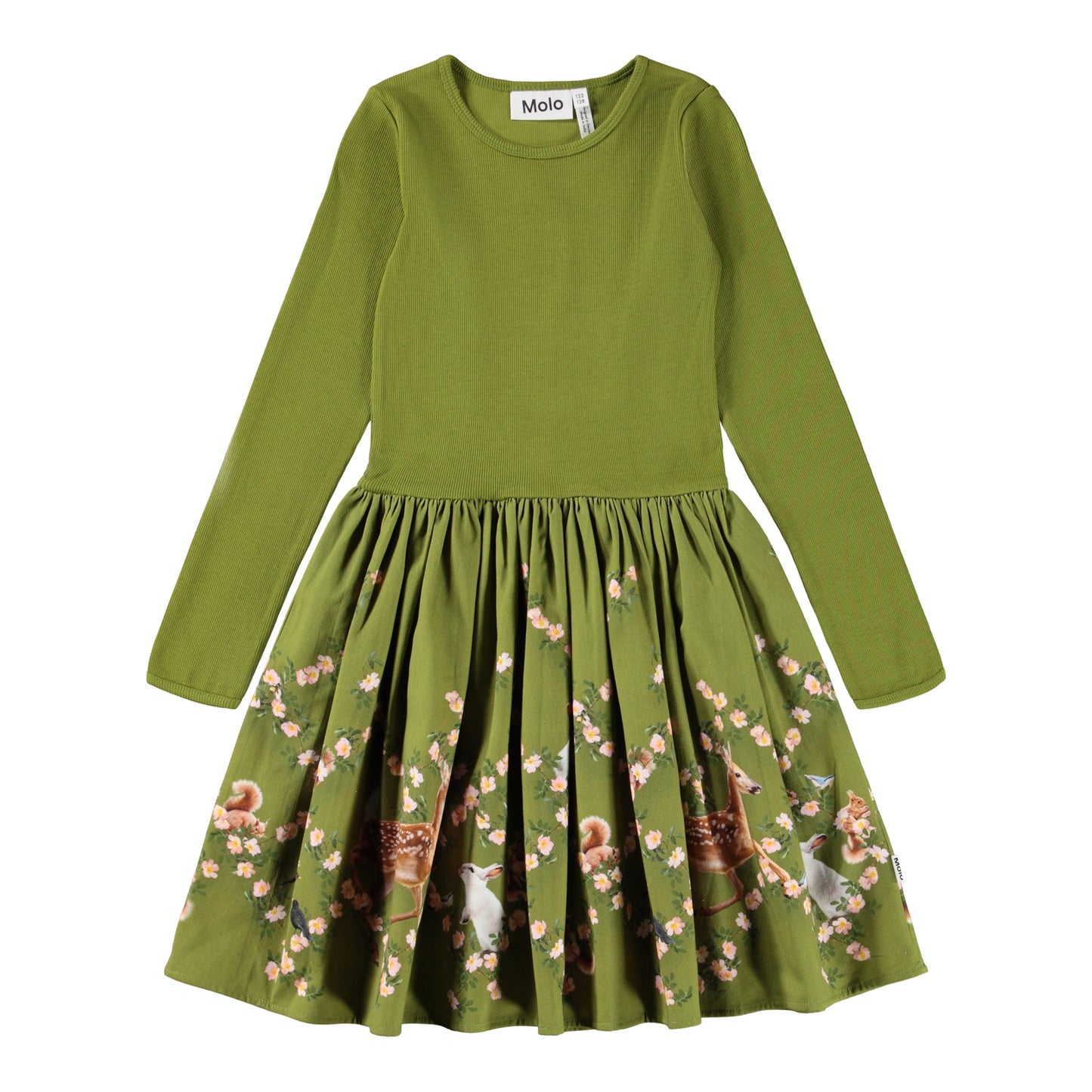 Casie Warm Argyle Forest Dress