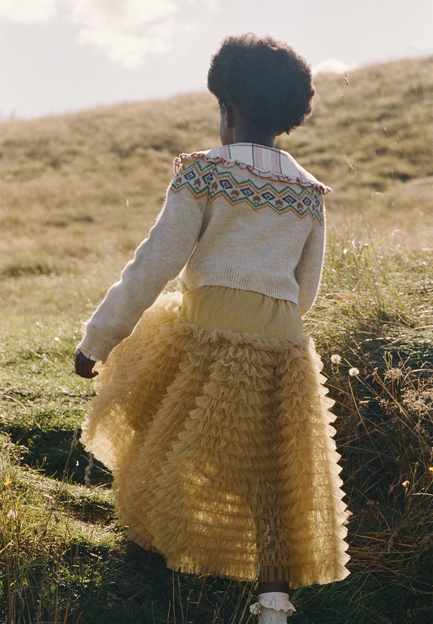 Bliss Camel Knit Skirt