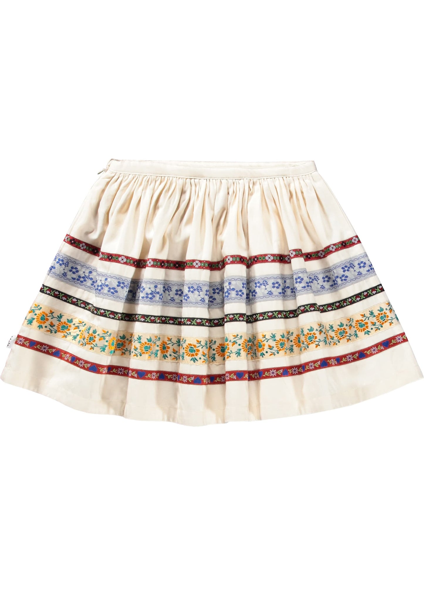 Braxie Pearled Ivory Skirt