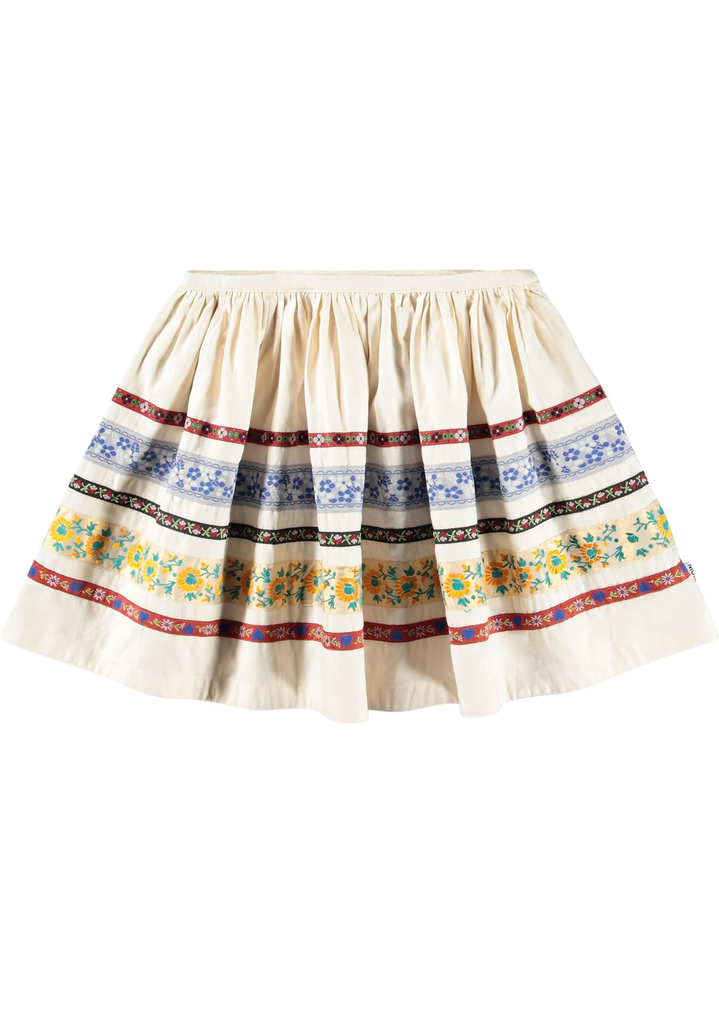 Braxie Pearled Ivory Skirt