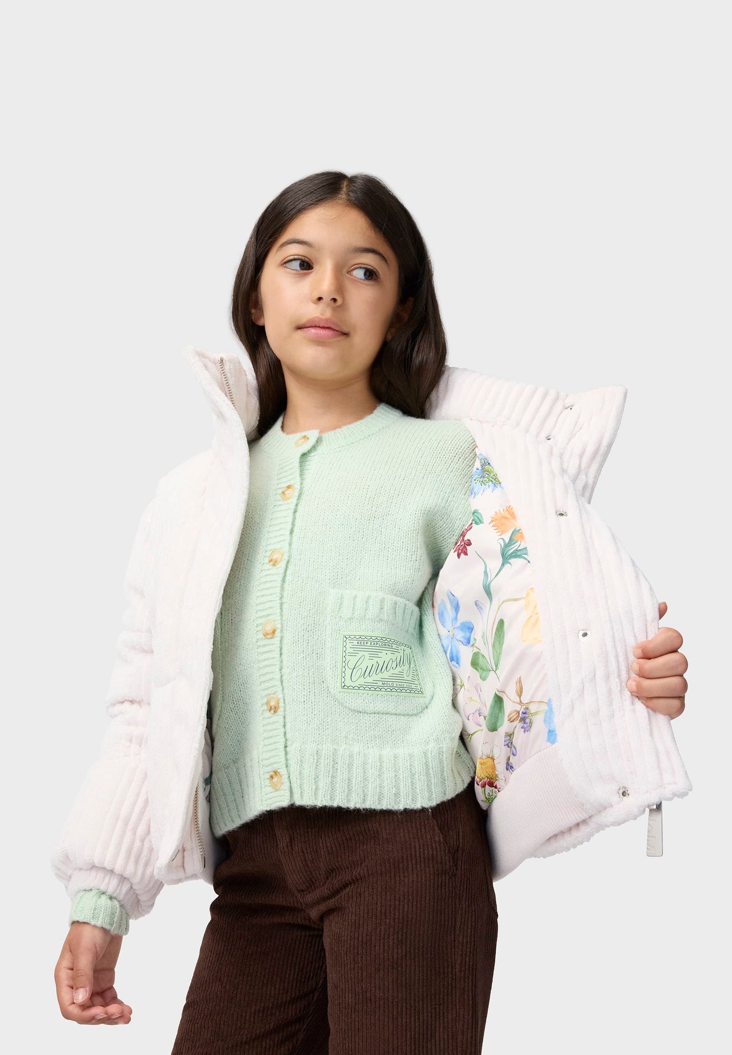 Gertrude Nile Green Cardigan