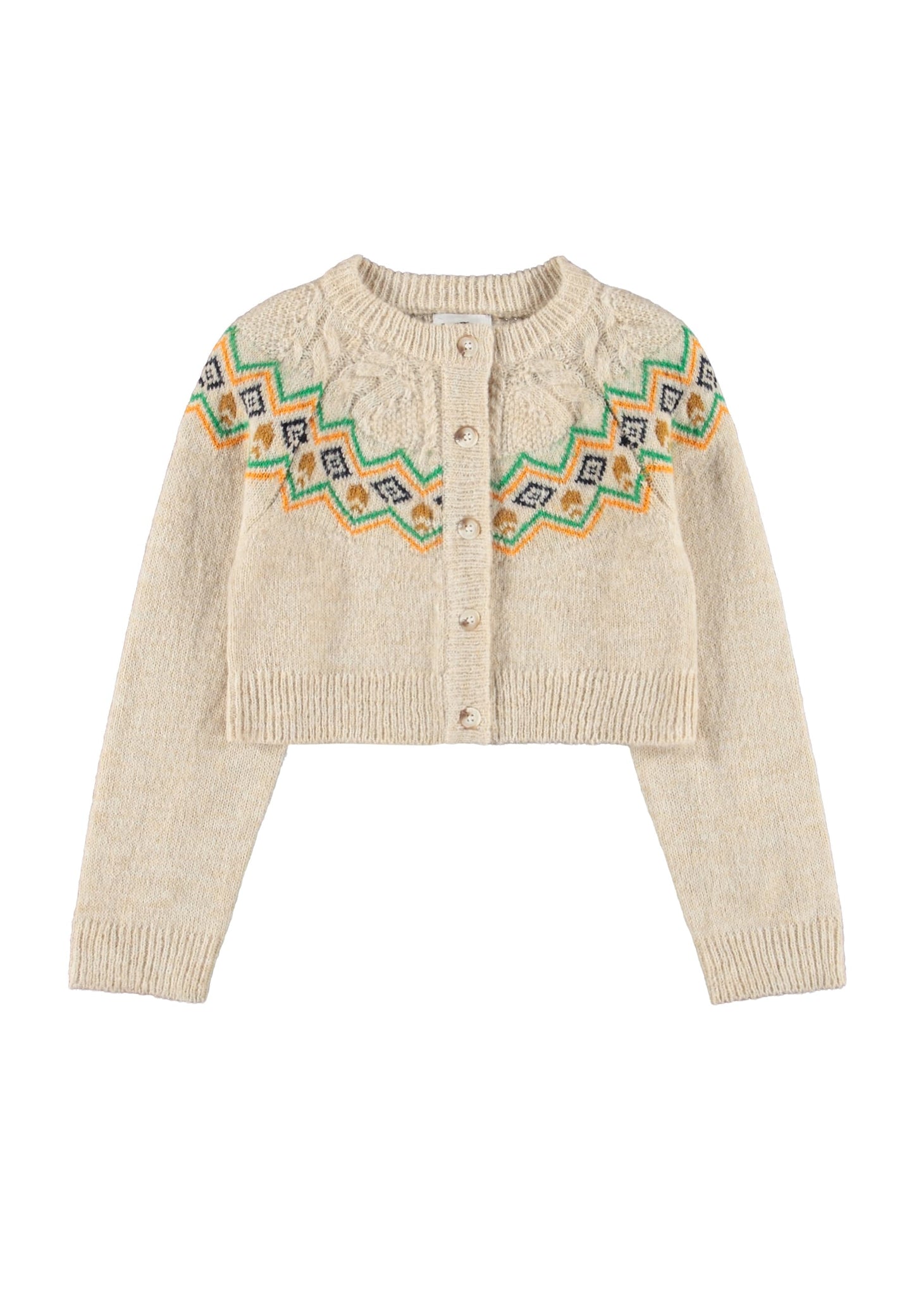 Gemma Pearlized Ivory Cardigan