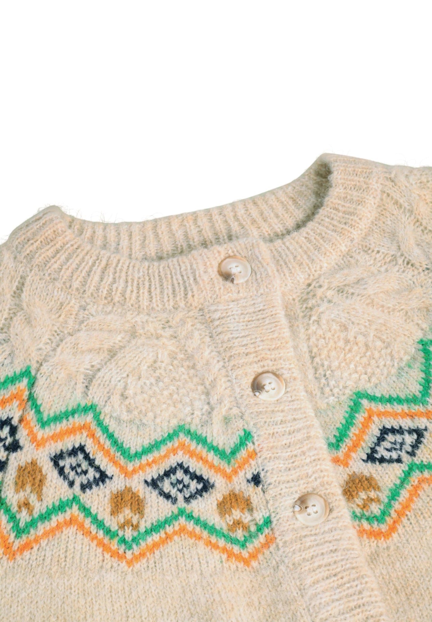 Gemma Pearlized Ivory Cardigan