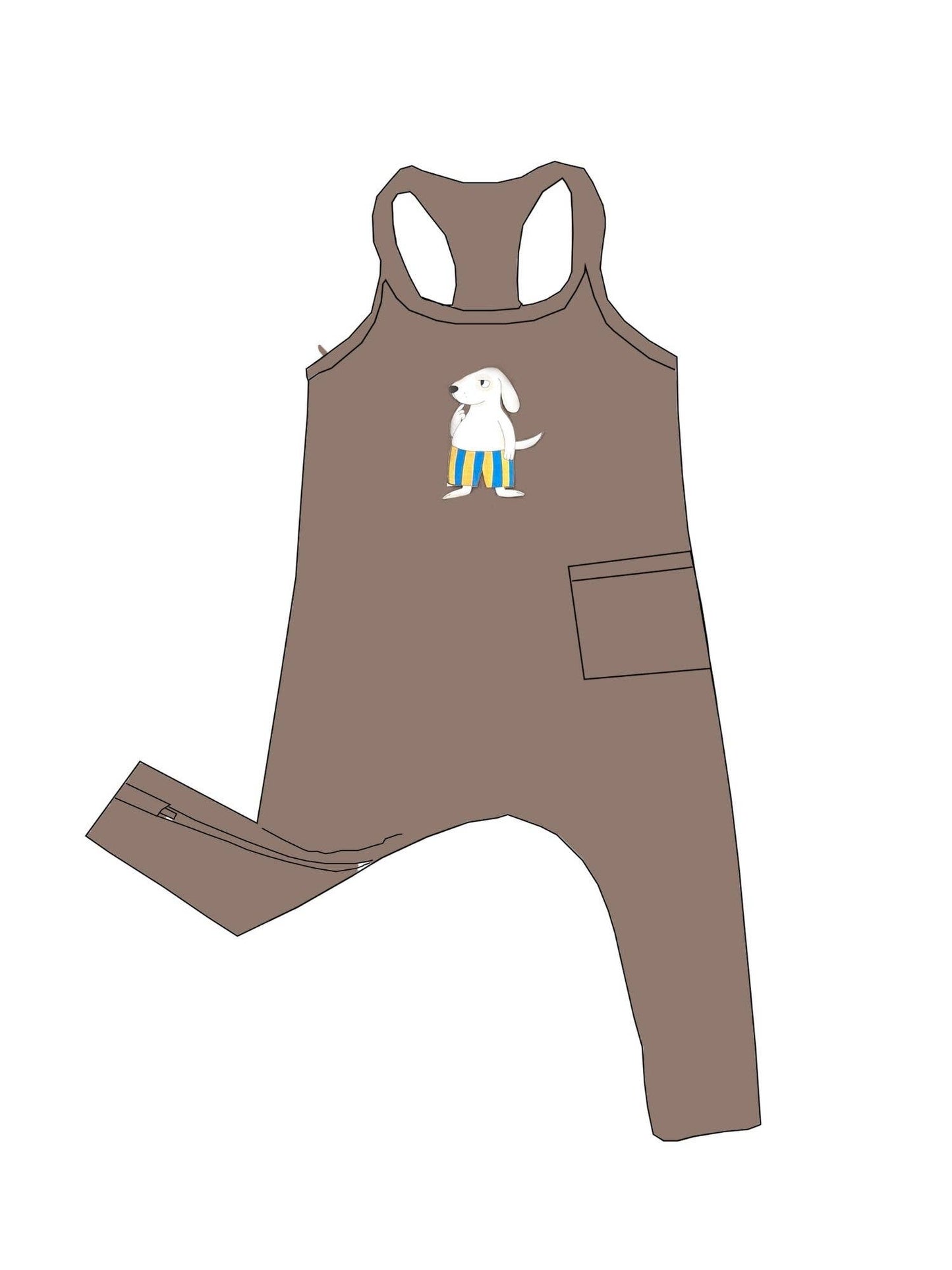 Cotton Sleeveless Rompers