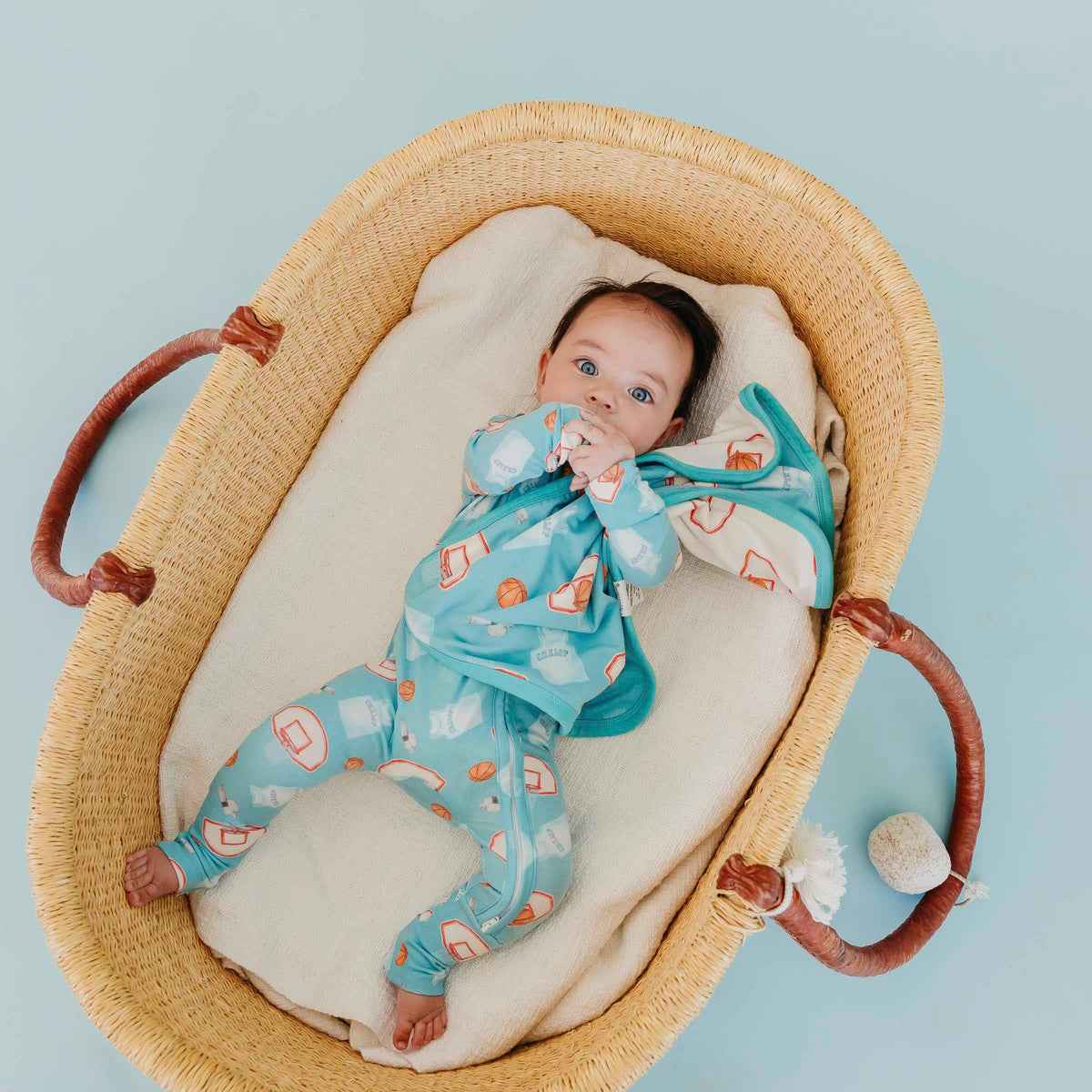 Slam Dunk 3-Layer Security Blanket Set